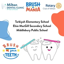 Brush-a-mania oral health education in the Milton community
