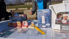The clinic's oral health outreach at the Country Heritage Holiday Fair