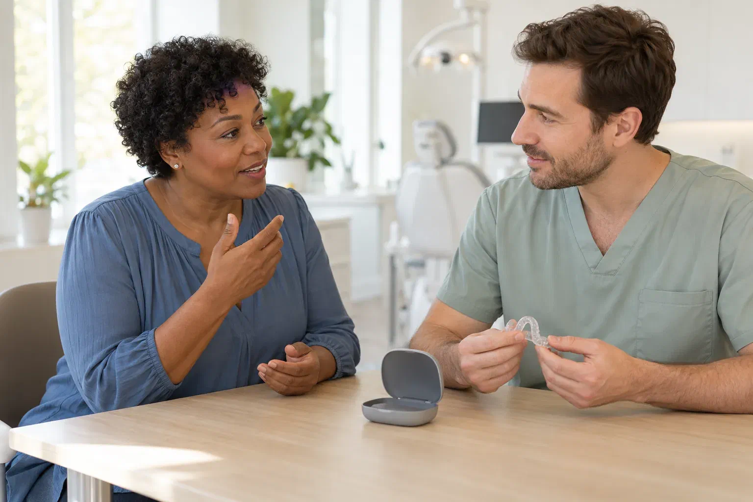 Illustrative discussion about sleep-appliance comfort and fit